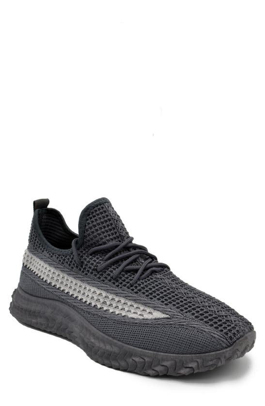 Akademiks Stream Knit Athletic Sneaker In Grey