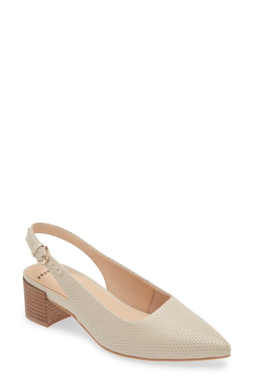 FRANKIE4 FRANKIE4 JULIETT III POINTED TOE SLINGBACK PUMP