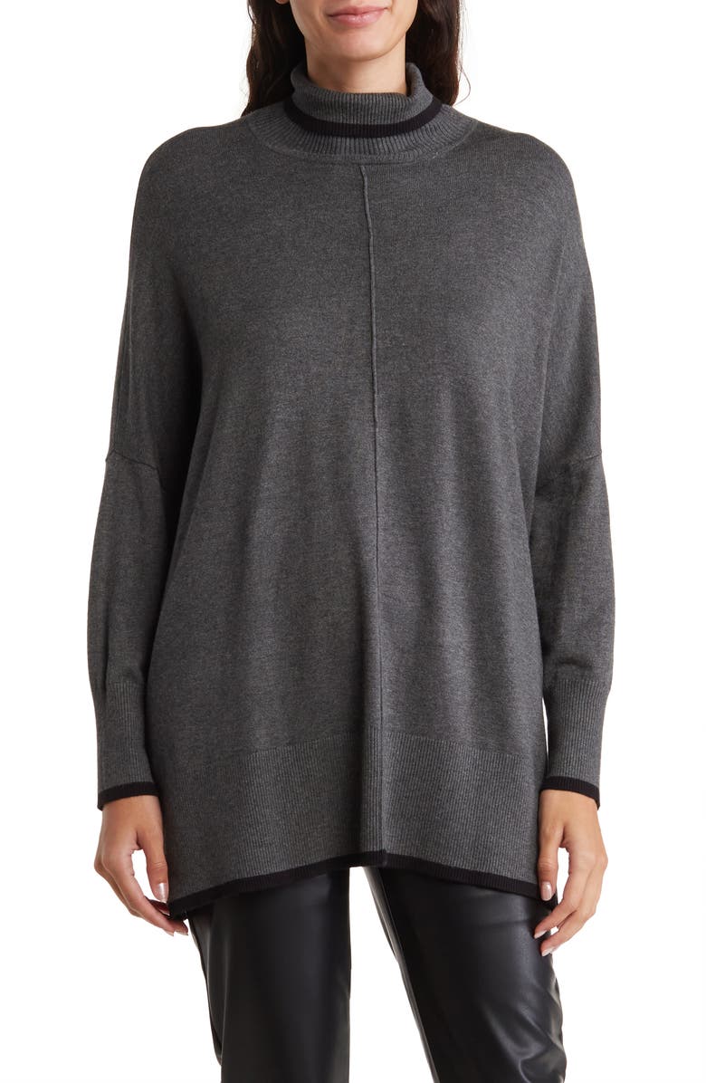 Adrianna Papell Tipped Turtleneck Sweater | Nordstromrack