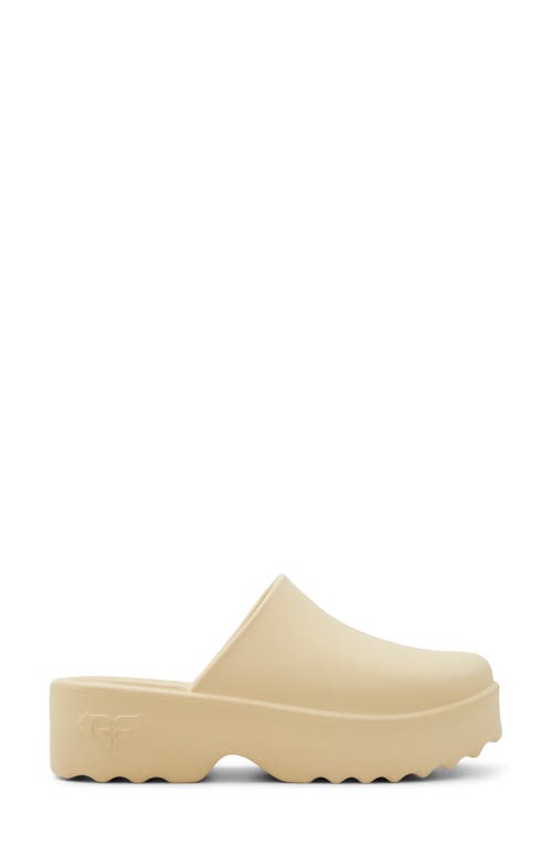 Shop Roxy Maddy Platform Clog In Parchment