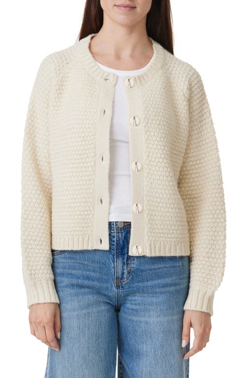 Shop Habitual Raglan Sleeve Cardigan In Birch