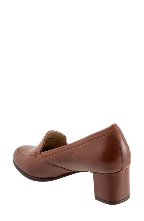 Shop Trotters Cassidy Loafer Pump In Luggage