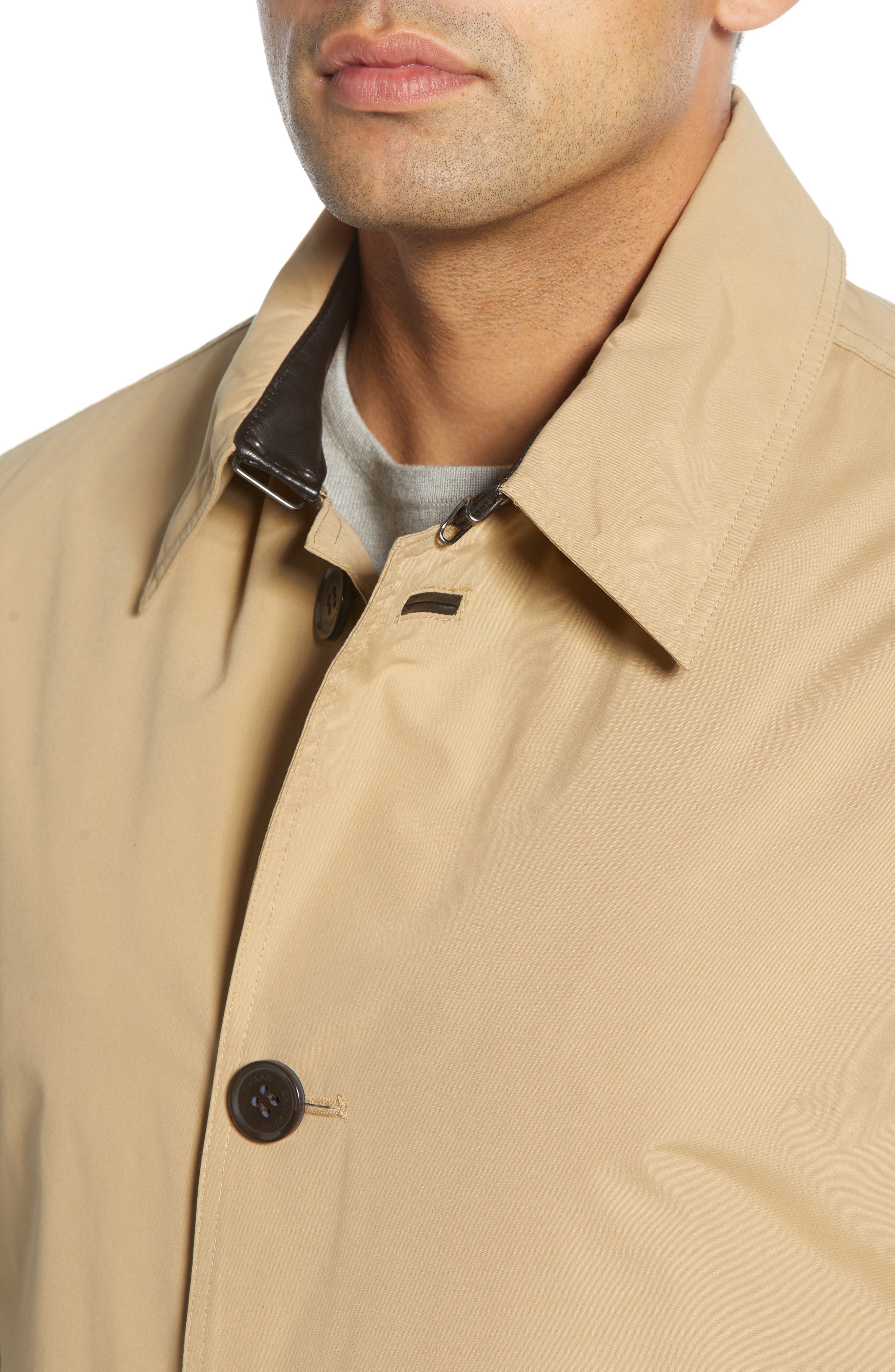 cole haan water resistant car coat