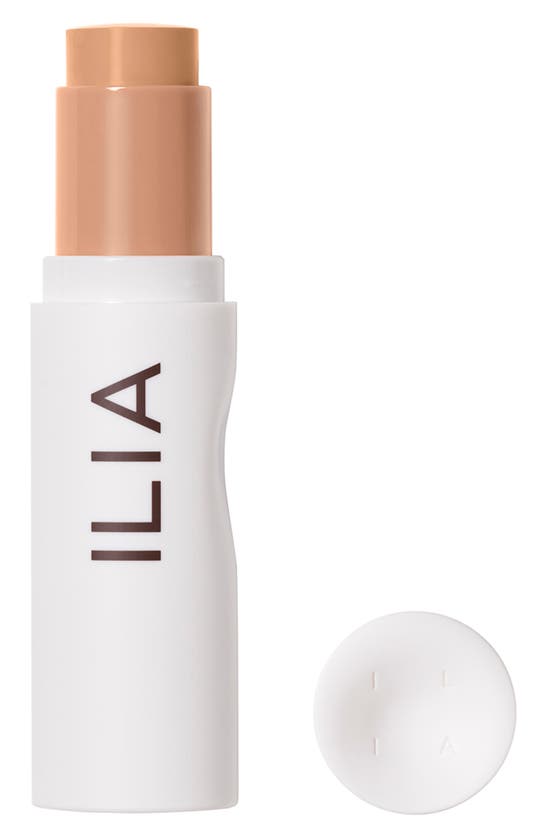 Ilia Skin Rewind Blurring Foundation And Concealer Complexion Stick 18n Hawthorn 0.35 oz / 10 G In 18n - Hawthorn Lit Med Nw