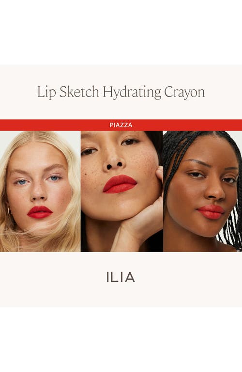 Ilia Lip Sketch Hydrating Crayon In Piazza