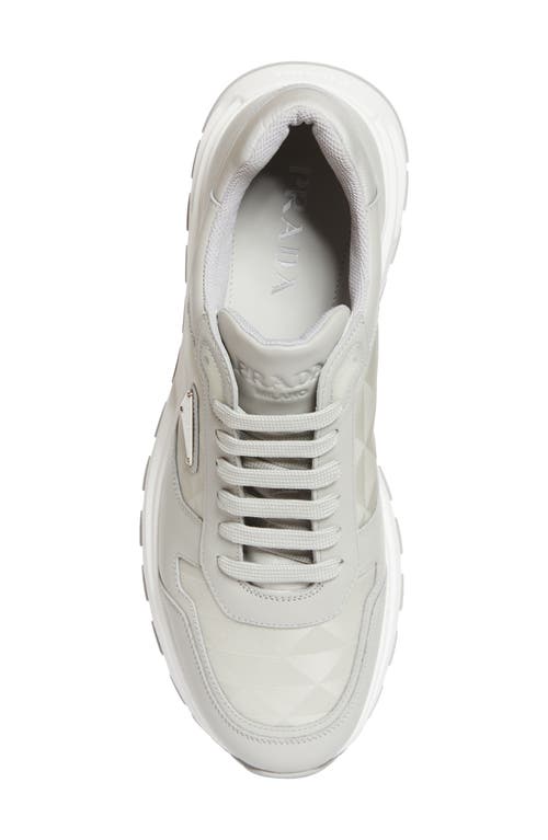 Prada Prax 01 Re-nylon Sneakers In Granito