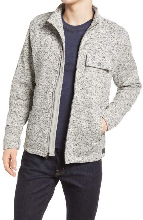 Lincoln Fleece Jacket in Grey