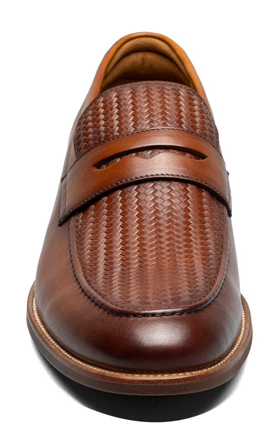 Shop Florsheim Rucci Penny Loafer In Cognac