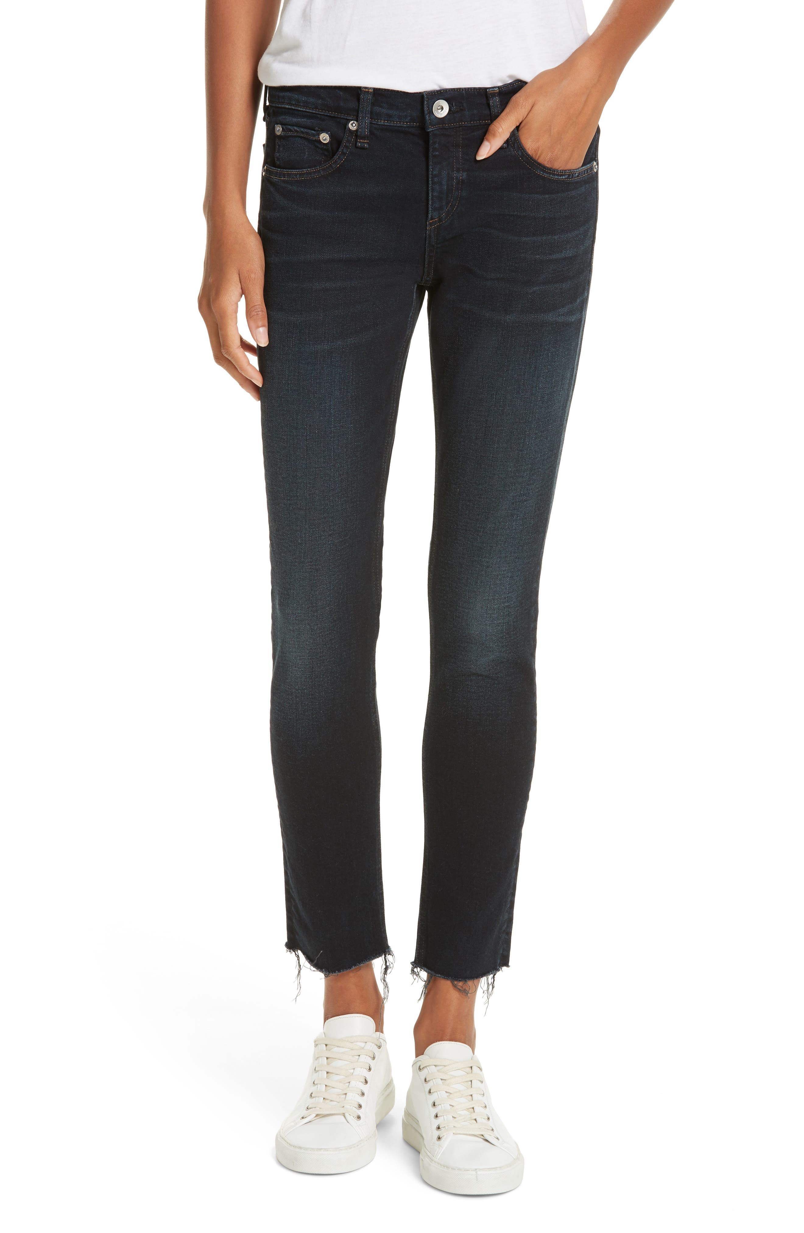 rag and bone raw hem jeans