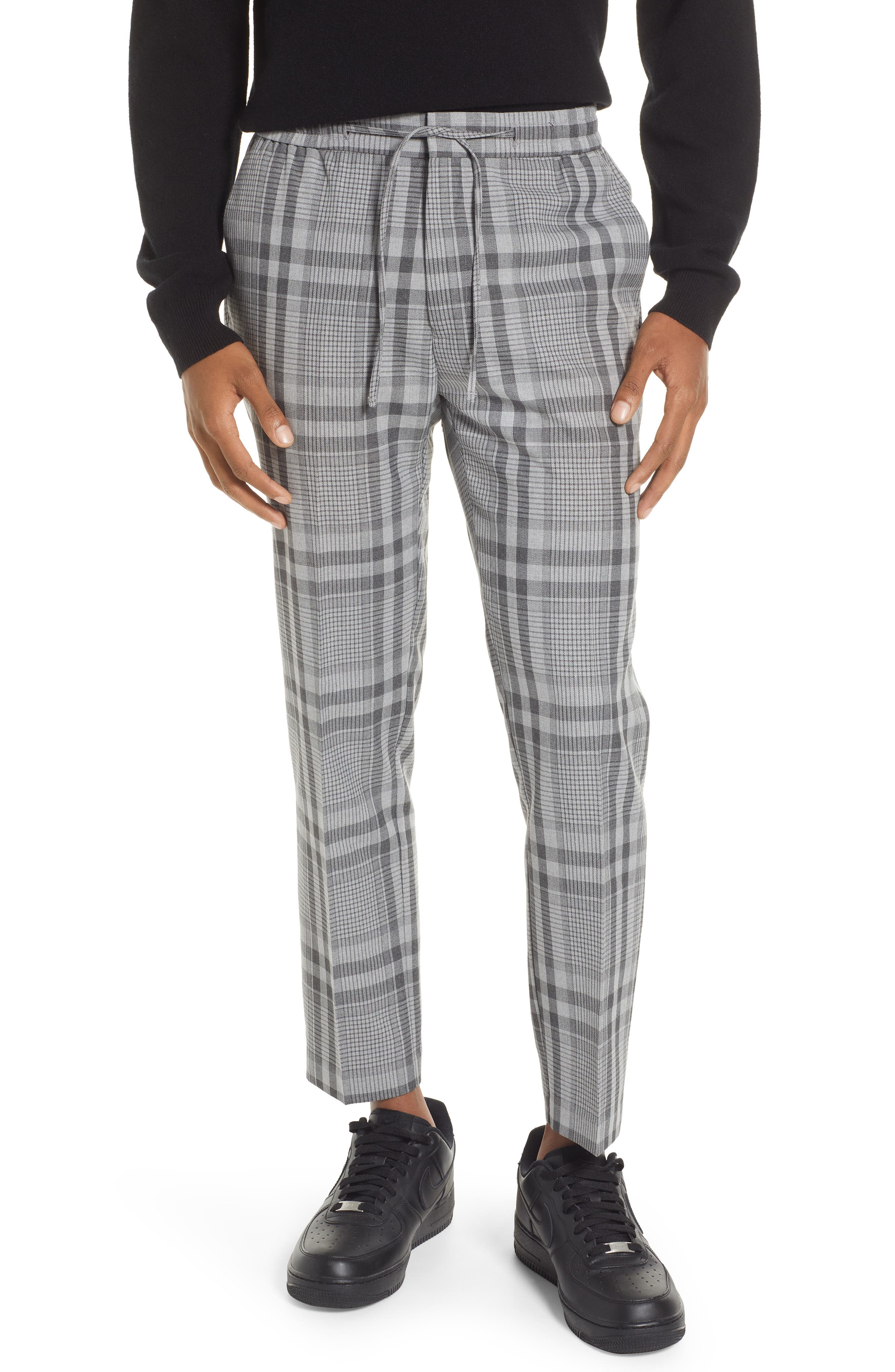 plaid pants topman