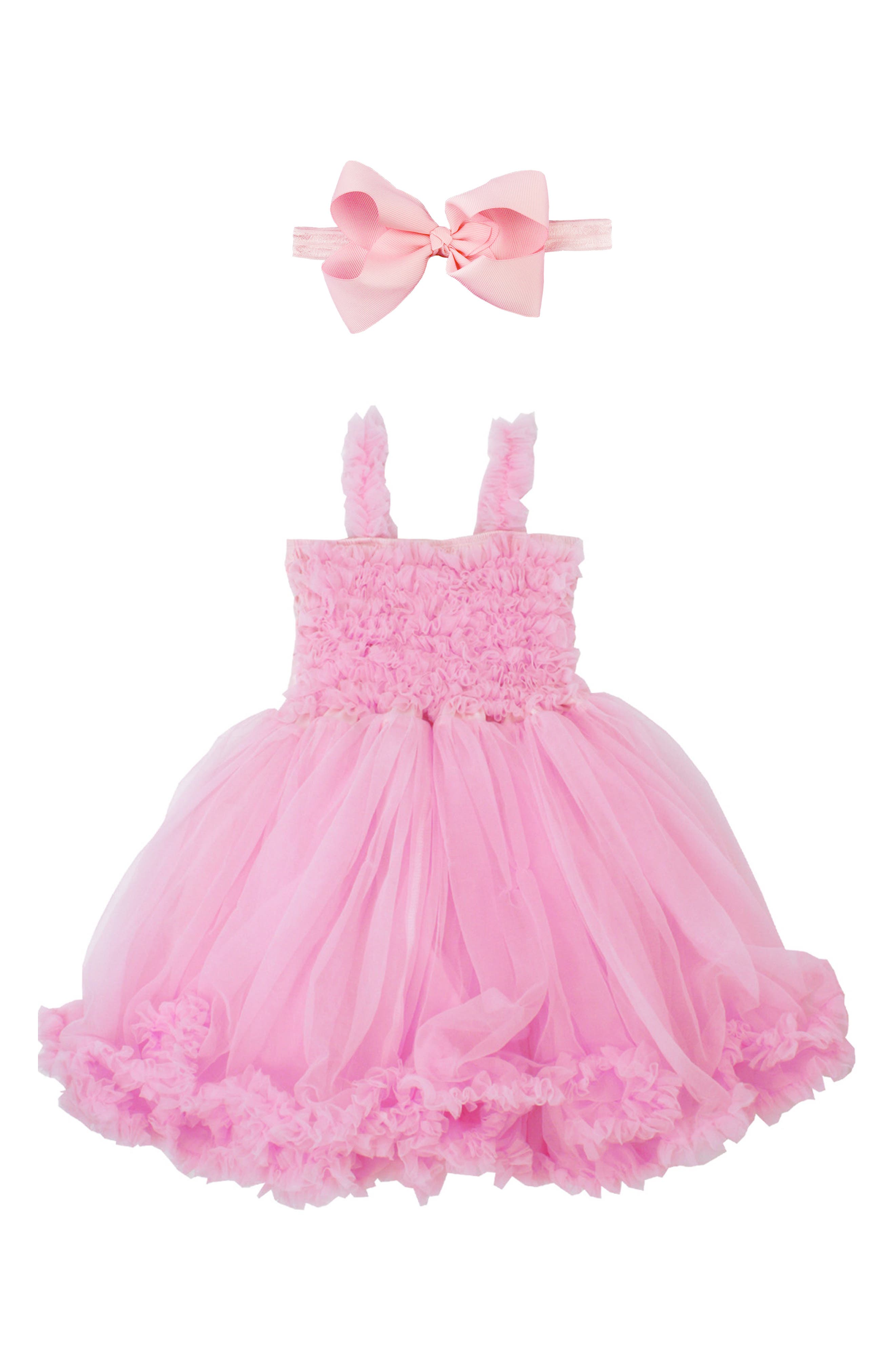 baby pink dress for kids