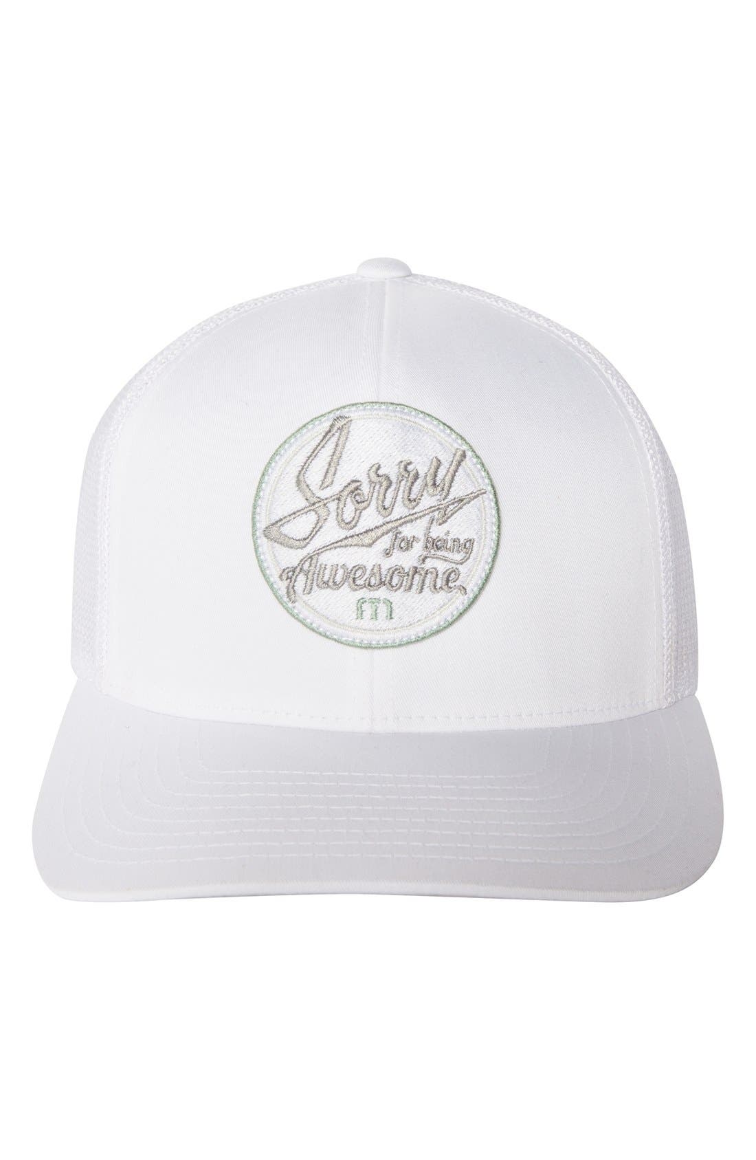 travis mathew snapback hats