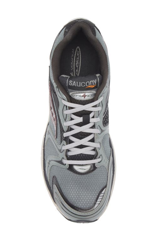 Saucony Progrid Triumph 4 Sneaker In Agave/chocolate