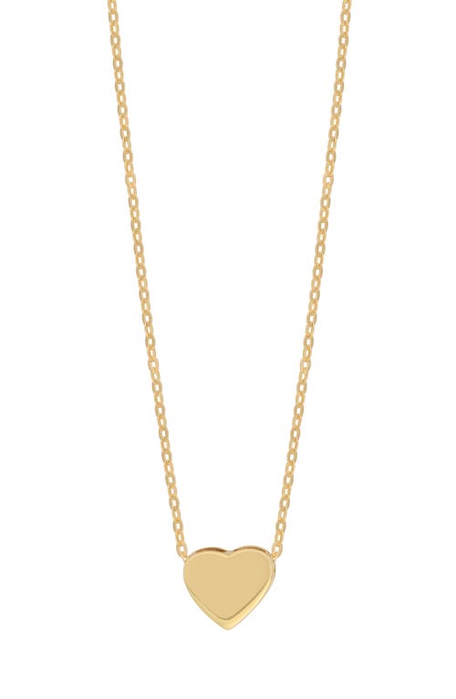 Bony Levy 14K Gold Heart Pendant Necklace in 14K Yellow Gold at Nordstrom, Size 18
