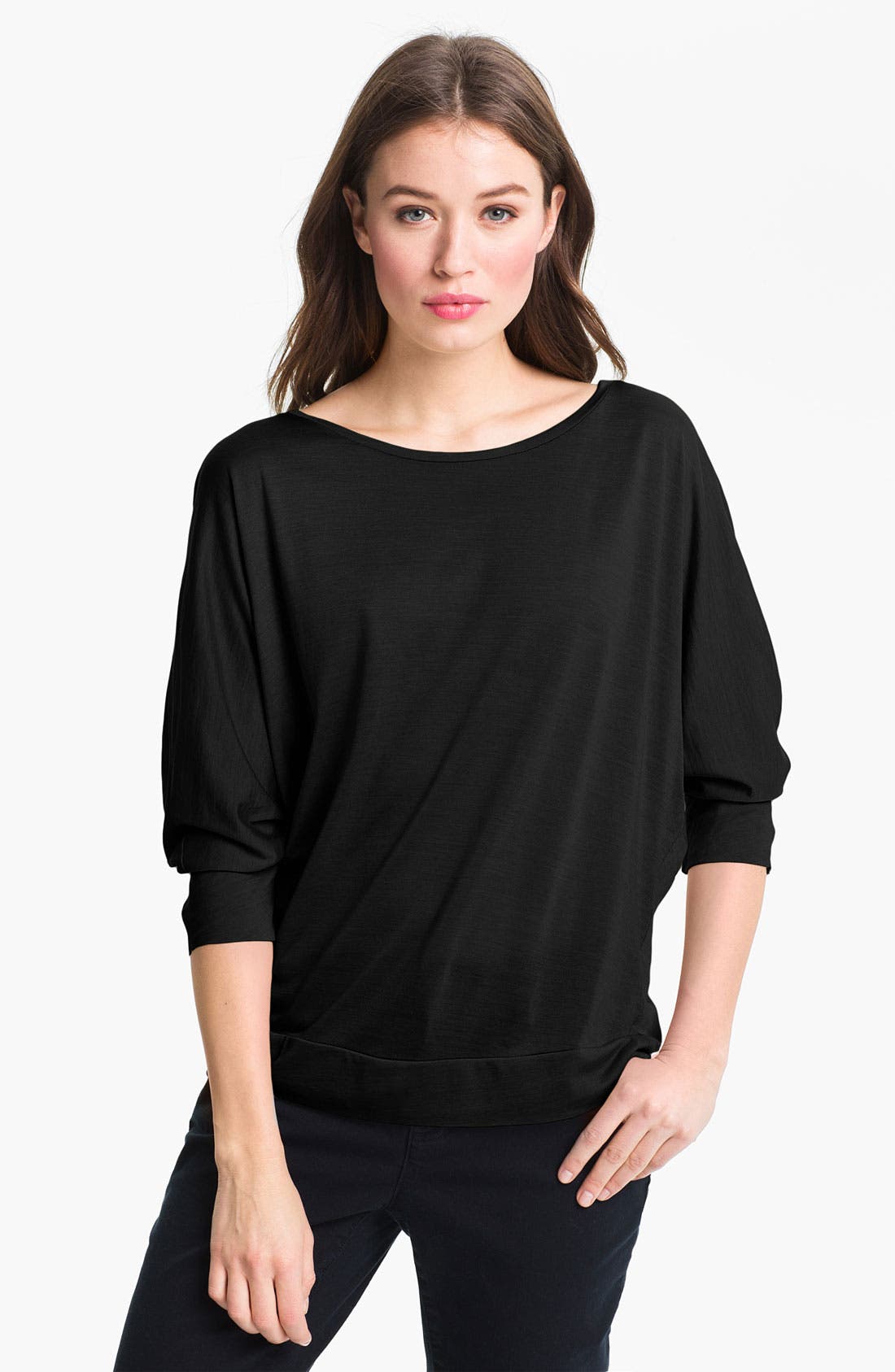 eileen fisher ballet neck top