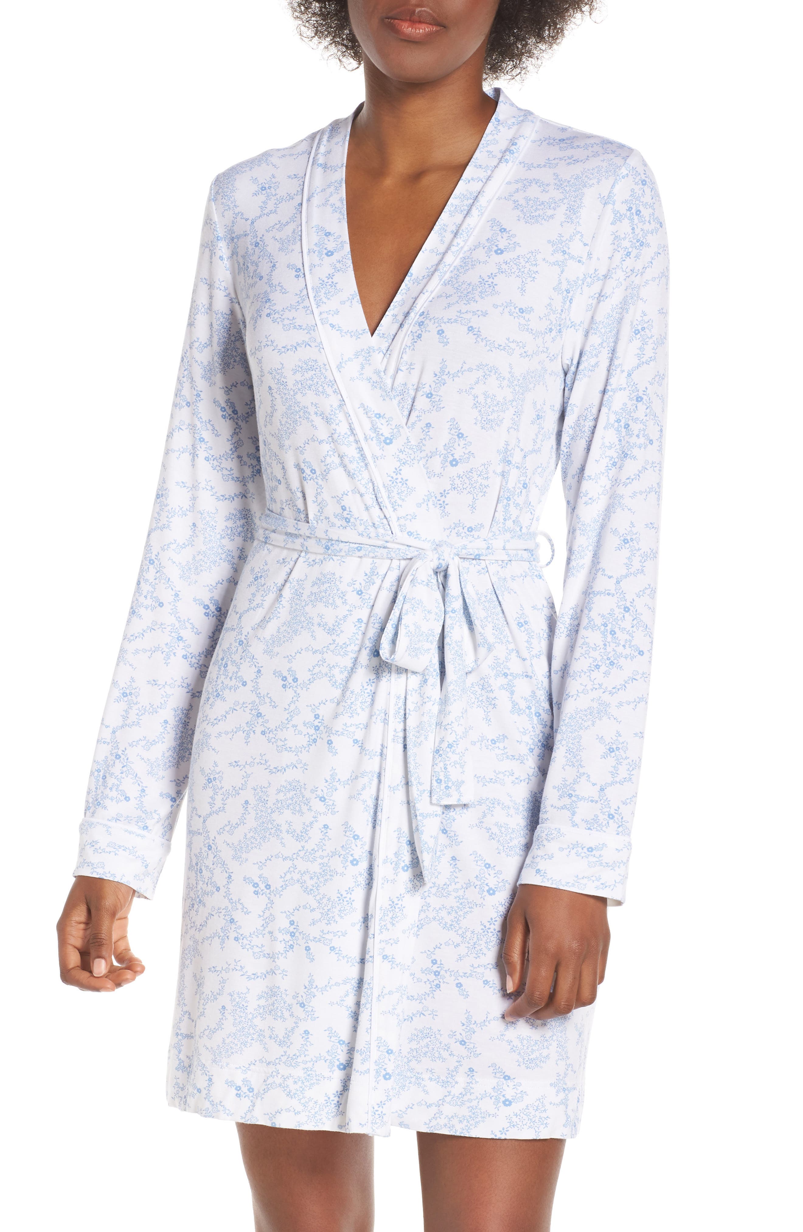 UGG® Aldridge Floral Short Robe | Nordstrom