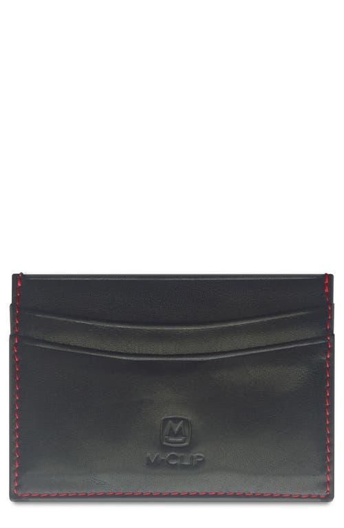 M-Clip® M-Clip RFID Leather Card Case in Black