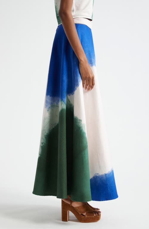 Shop Busayo Labake A-line Skirt In Multicolored