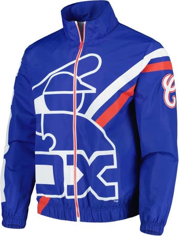 Mitchell & Ness Chicago White Sox Exploded Logo Warm Up Full-zip Jacket At  Nordstrom in Blue for Men