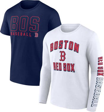 FANATICS Men's Fanatics Branded Navy/White Boston Red Sox Two-Pack