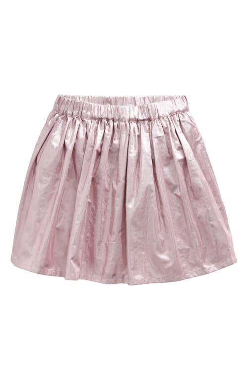 Mini Boden Kids' Metallic Party Skirt in Almond Pink at Nordstrom, Size 5-6Y