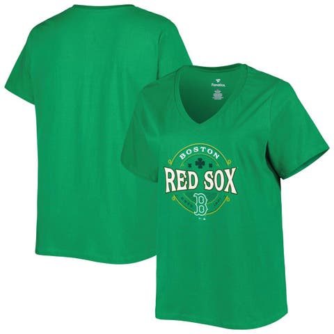 Profile Women's Navy Boston Red Sox Plus Size Team Scoop Neck T-Shirt