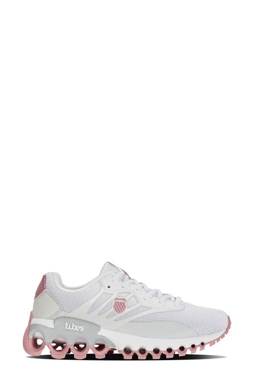K-swiss Tubes Sport Running Shoe In Wht/dawn Blu/fxglve