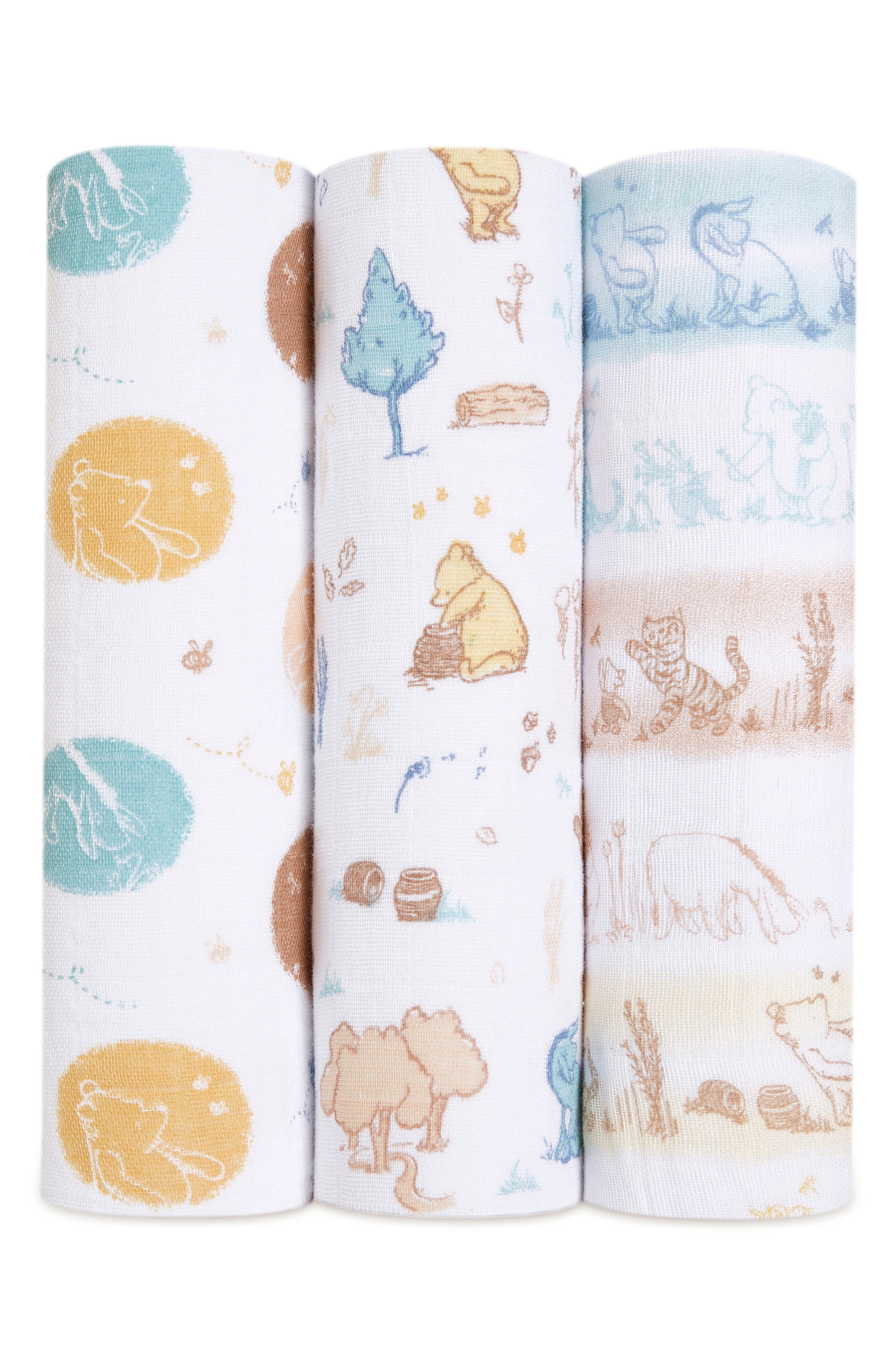 aden + anais 3Pack Classic Swaddling Cloths Nordstrom