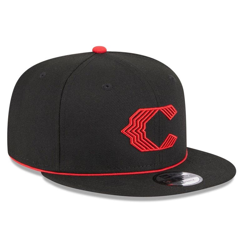 Shop New Era Youth   Black Cincinnati Reds 2023 City Connect 9fifty Snapback Adjustable Hat