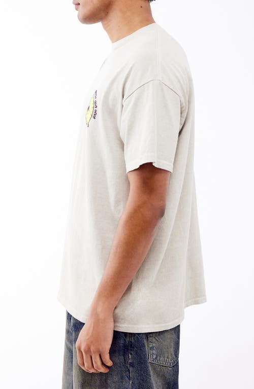 Shop Bdg Urban Outfitters Citrus Got Real Graphic T-shirt In Sand