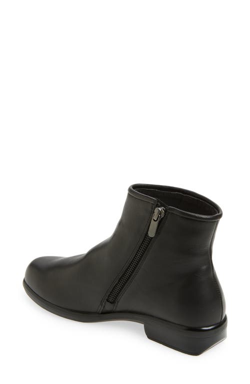 Shop Naot Norther Bootie In Water Resistant Black Leather