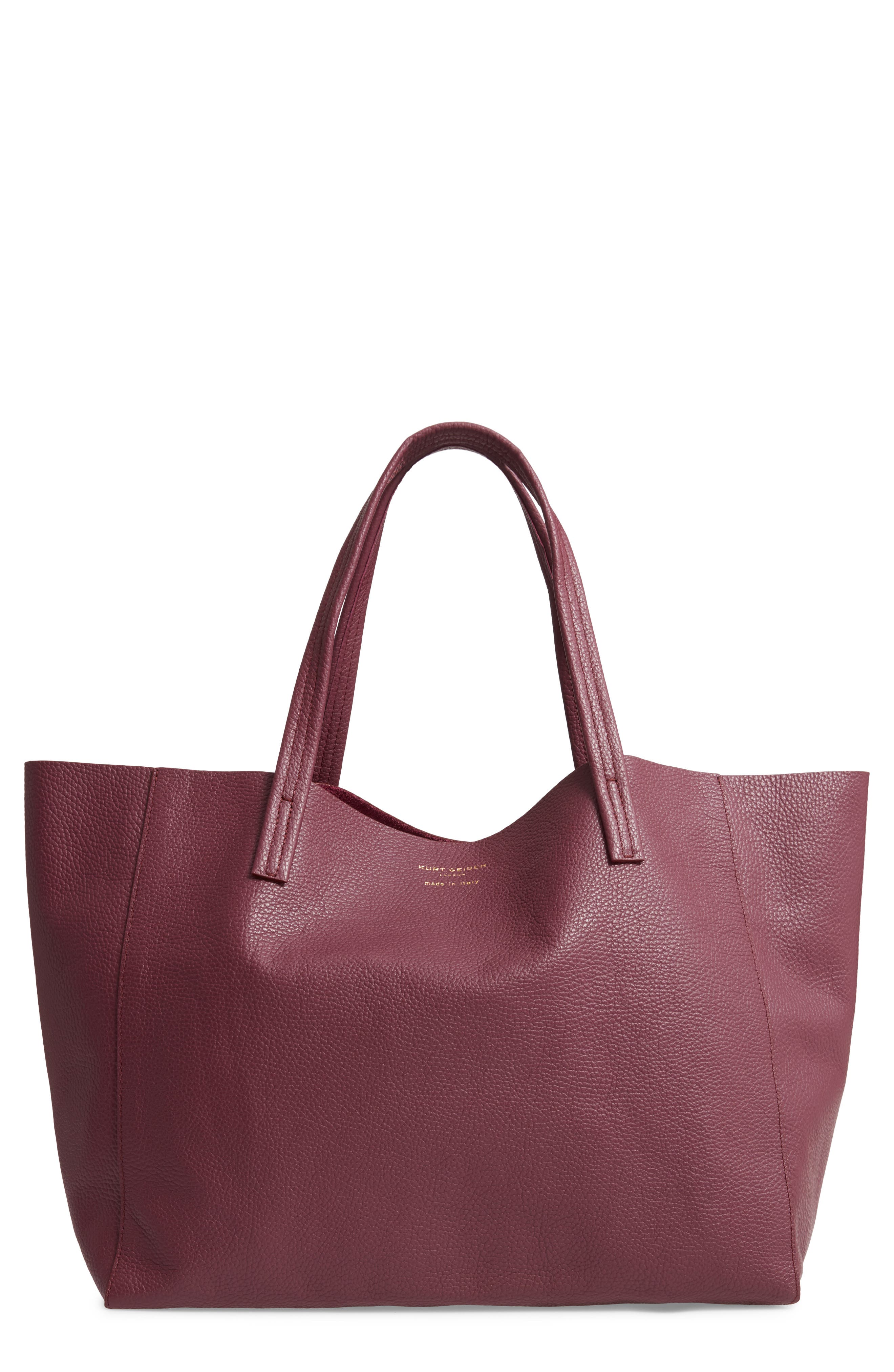 Kurt Geiger London Violet Leather Tote Nordstrom
