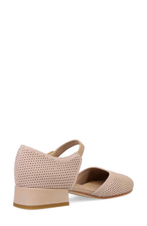 Shop Eileen Fisher Ammi Knit D'orsay Pump In Blush