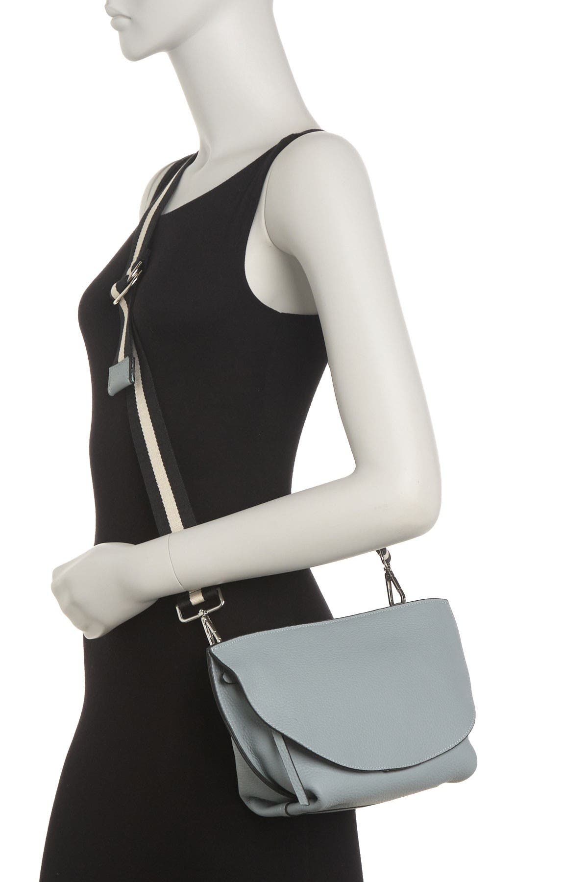 Christopher Kon Mini Crossbody Bag In Dusty Blue ModeSens