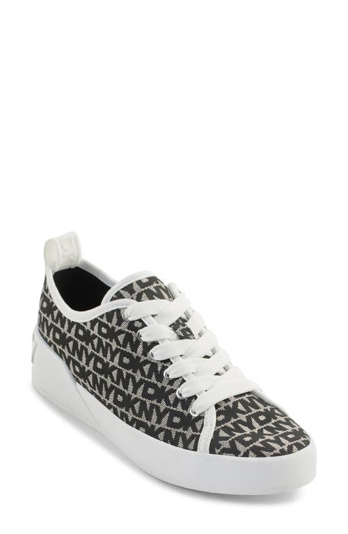 Dkny Mar Sneaker In White/black
