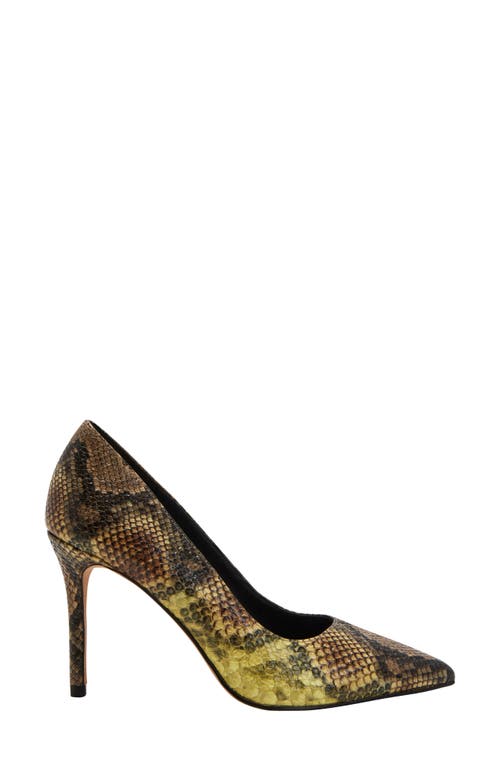 Shop Katy Perry The Revival Pointed Toe Pump In Sea Kelp Multi