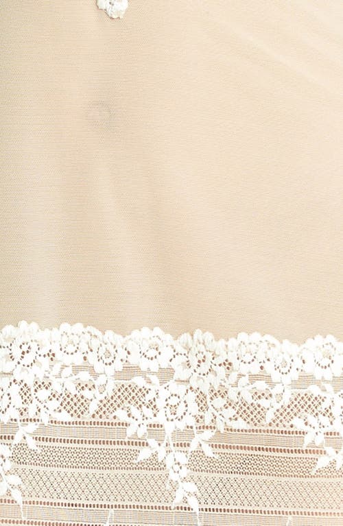 Wacoal Lace Chemise In Naturally Nude/ivory