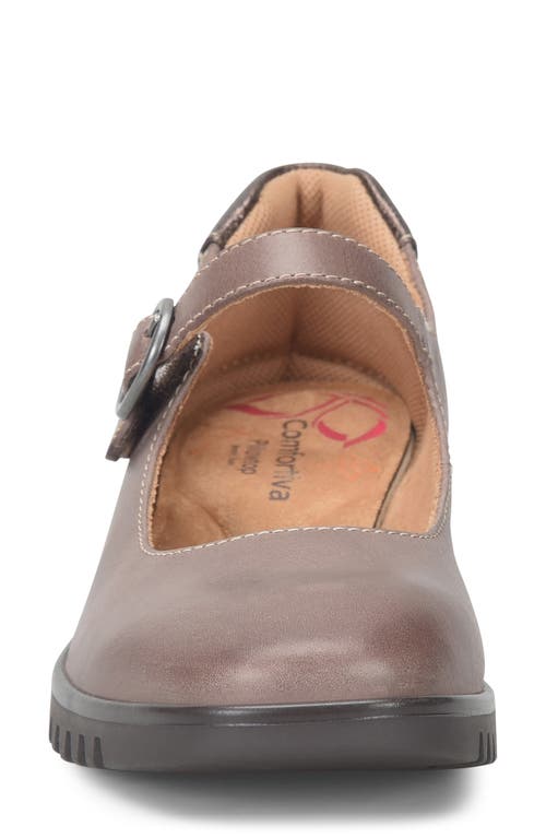 Comfortiva Debbie Mary Jane Wedge In Dusty Brown