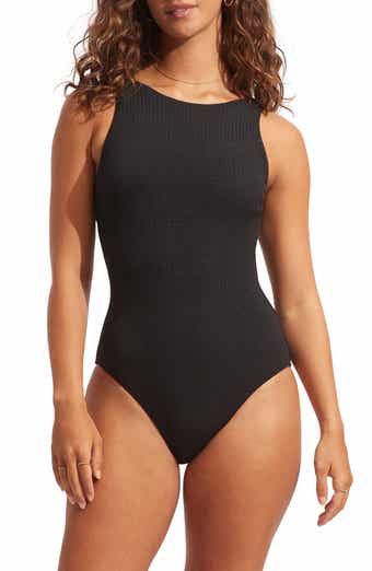 Hunza G Crinkle One-Piece Swimsuit