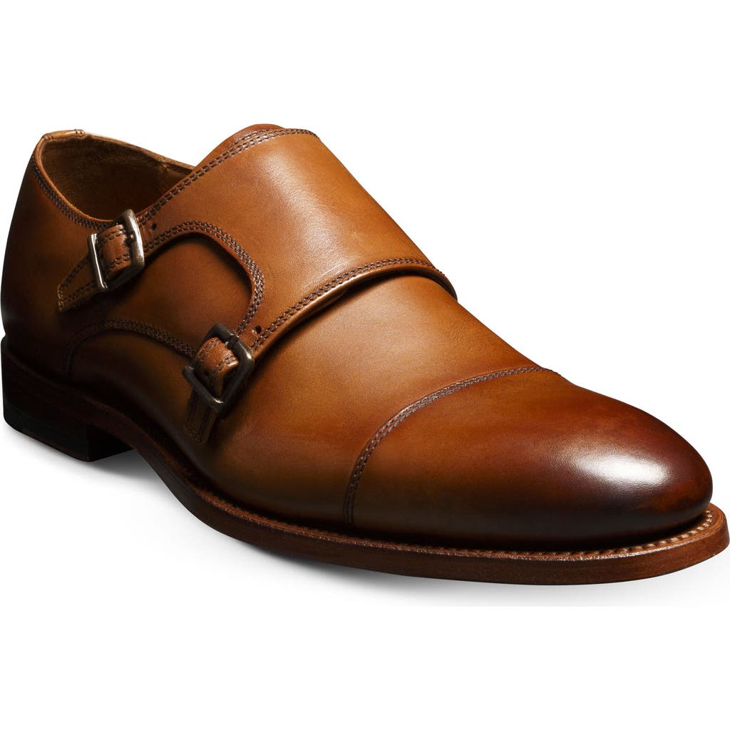 Allen Edmonds Pierce Monk Strap Shoe In Walnut