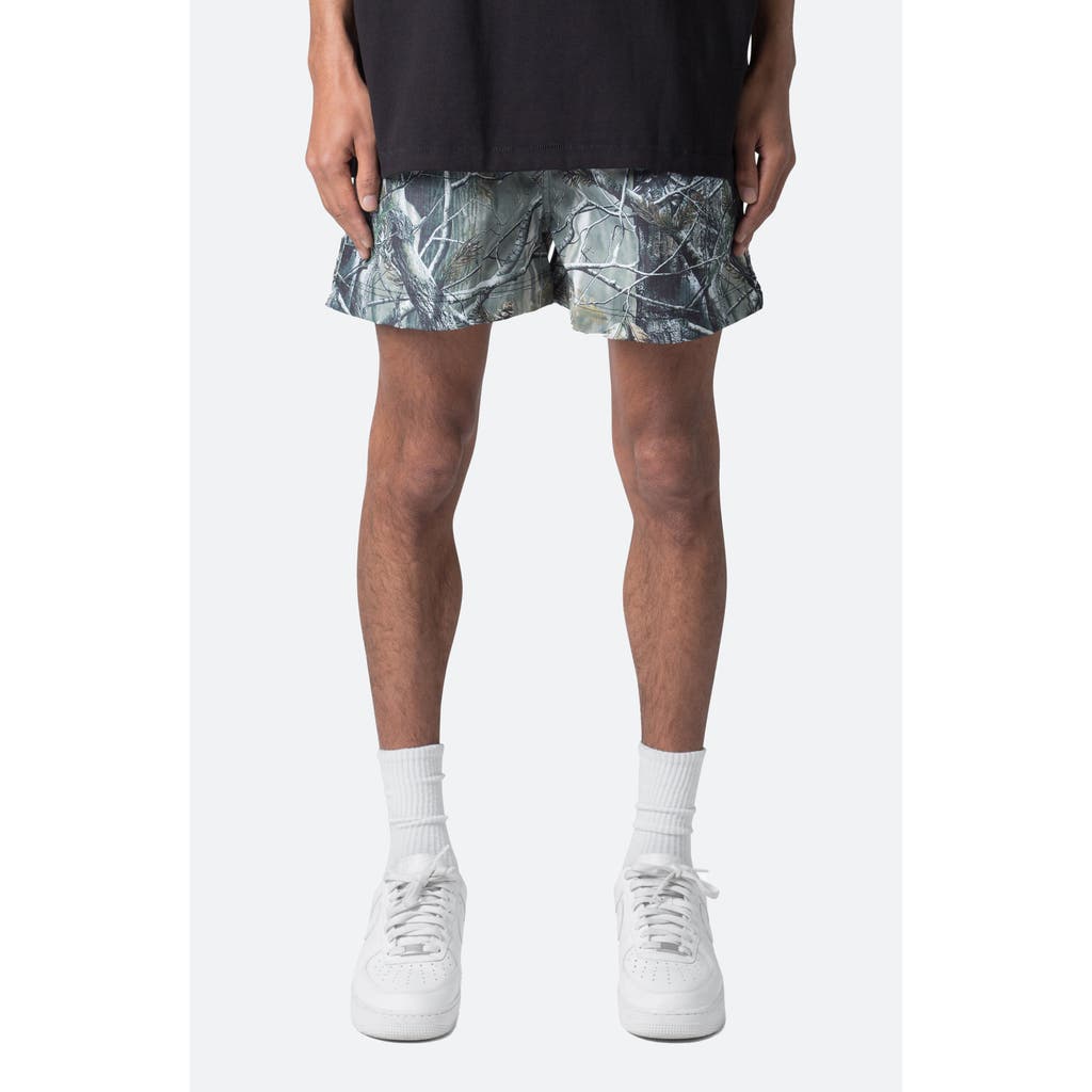 Mnml Ripstop Shorts In Branch Camo