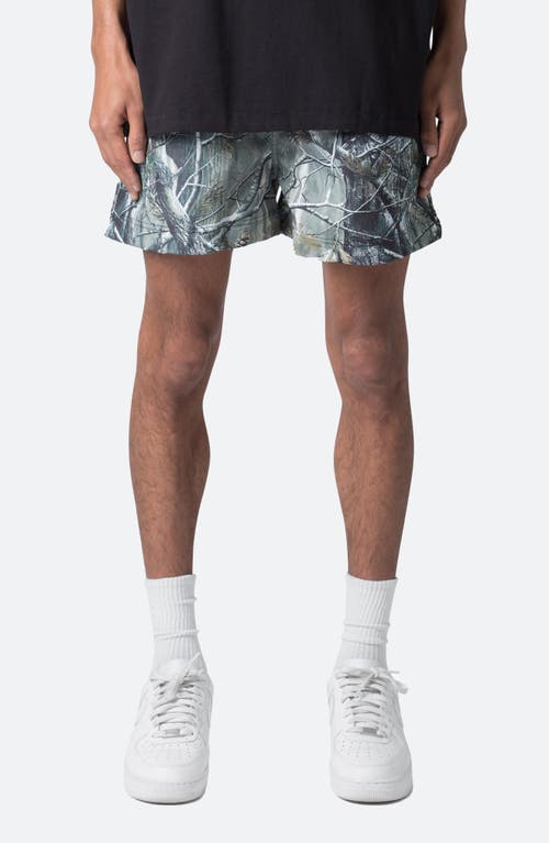 Shop Mnml Ripstop Shorts In Branch Camo