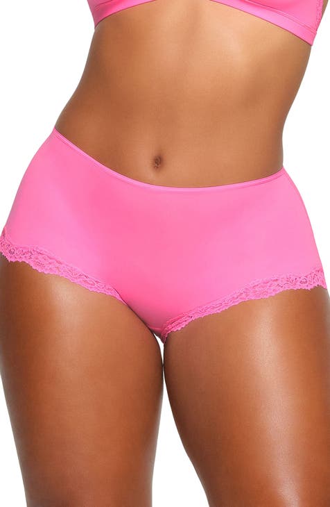 Pink Net Pantie For Women