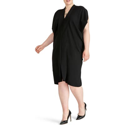 Plus Size Rachel Rachel Roy Daina Drapey Midi Dress