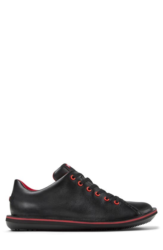 Camper Beetle Derby Shoes In Black