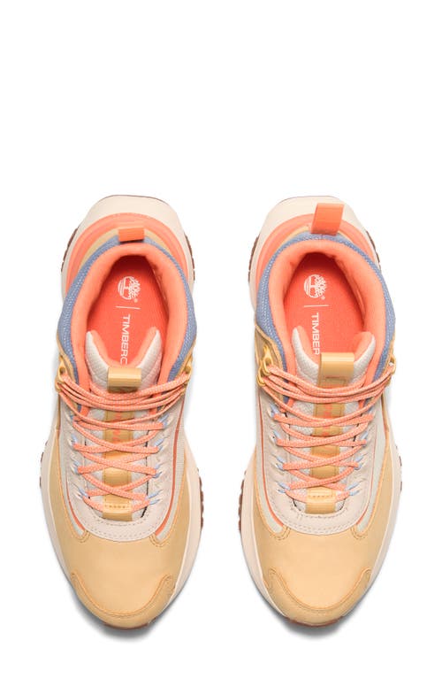 Timberland Motion Access Waterproof Sneaker In Medium Yellow Nubuck