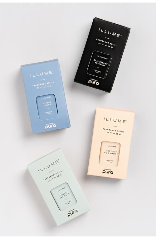 Shop Pura X Illume Best Sellers &  4 Smart Fragrance Diffuser & Refill Set In White