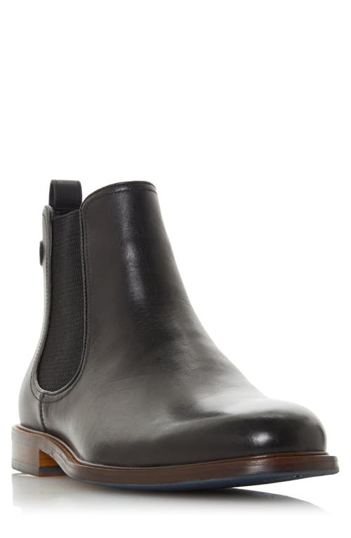 Dune London Character Chelsea Boot Black at Nordstrom,