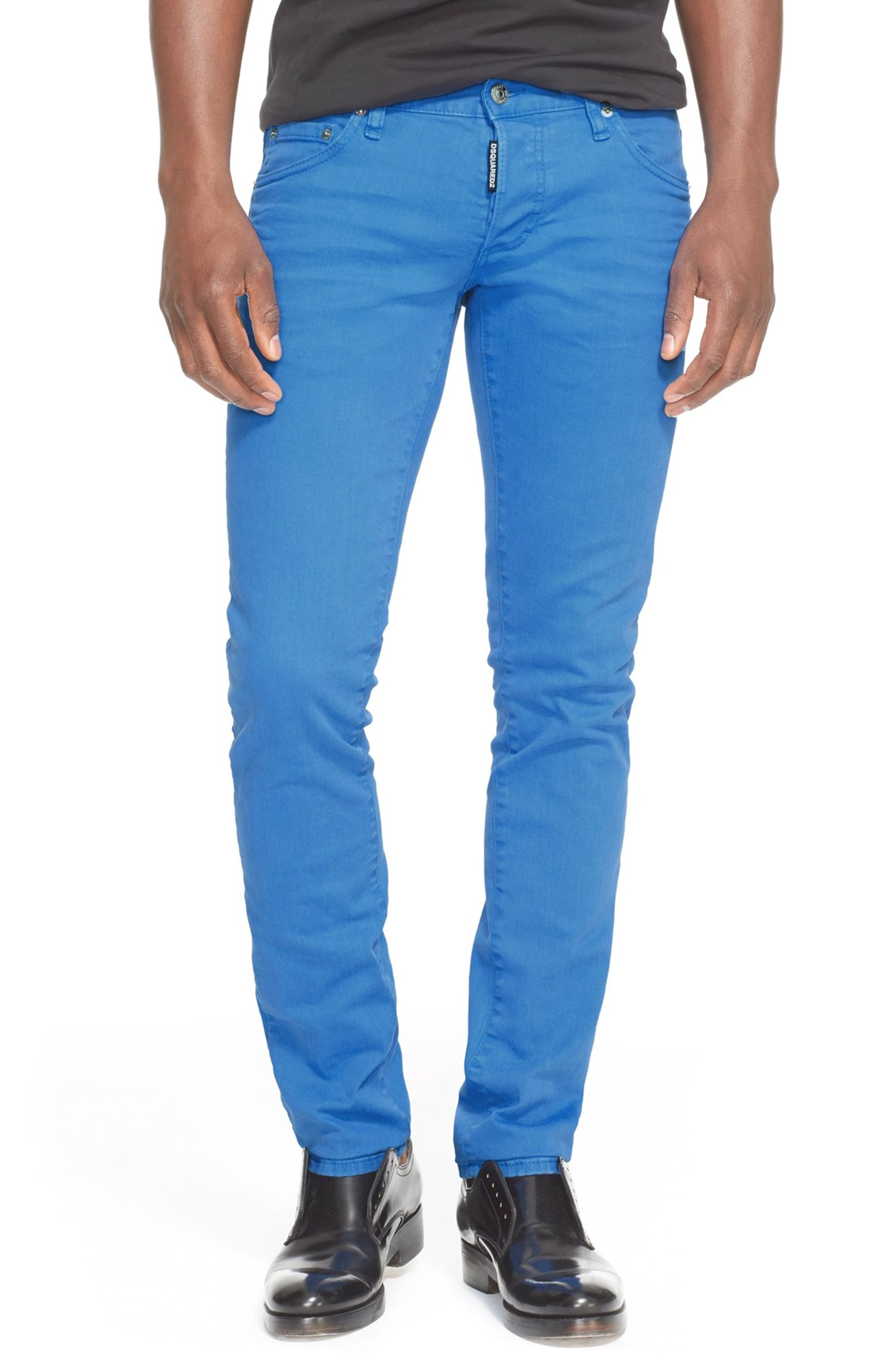 Dsquared2 Slim Fit Jeans (Bright Blue) | Nordstrom