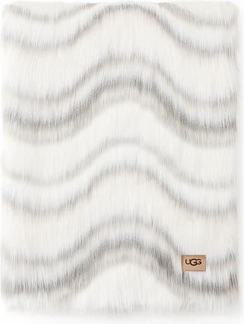 Ugg faux fur sale throw